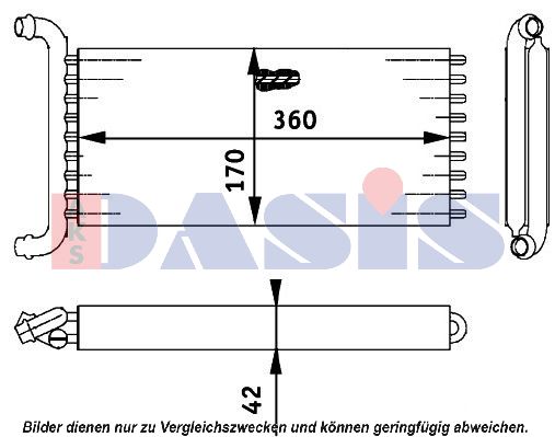 AKS DASIS Lämmityslaitteen kenno 129013N